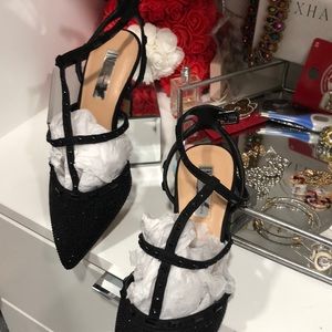 Inc night wear with rhinestones making it look glittery very pretty .